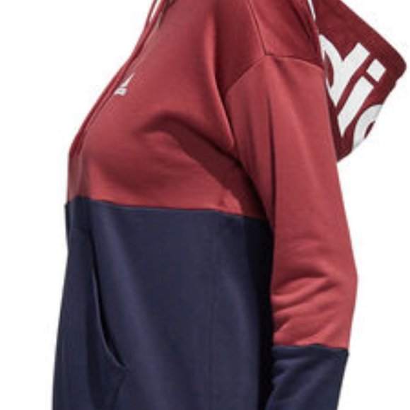 Adidas two tone sweater with hood - Picture 3 of 8